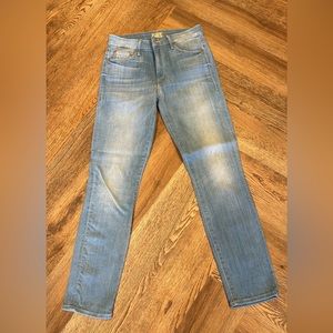 Mother jeans high waist looker crop